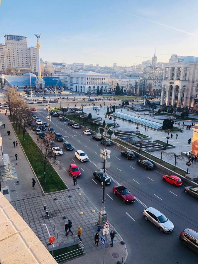 Апартаменты Amazing View Of Maydan! Киев Экстерьер фото