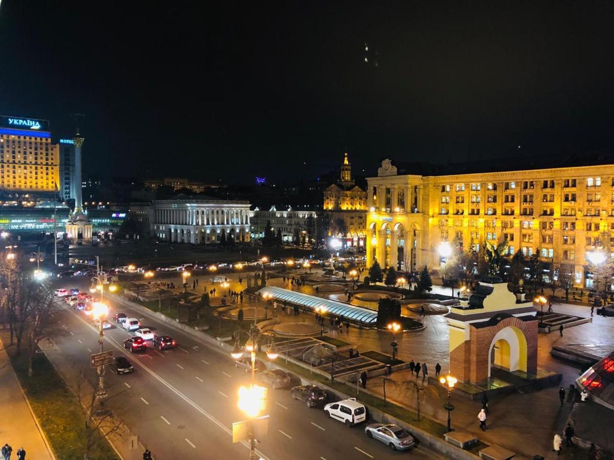 Апартаменты Amazing View Of Maydan! Киев Экстерьер фото